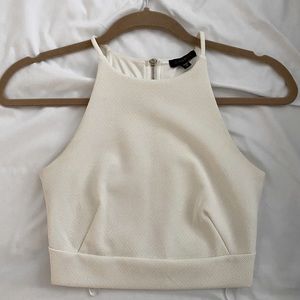 Dynamite Cropped Halter Top